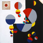 Malerei Leo 50x50 cm P&auml;ckmensch aus Berlin kaufen