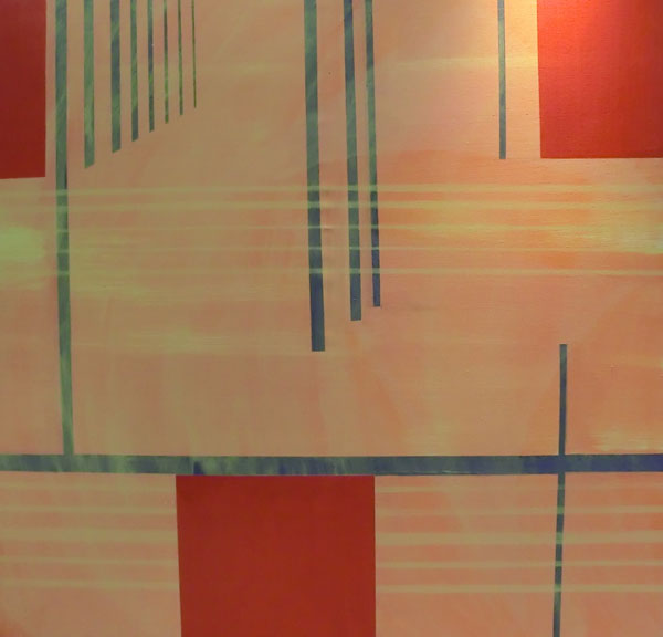 abstrakte Malerei Bahia Bild &Ouml;l auf Leinwand gemalt 2018